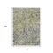 Homeroots 8' X 10' Olive Green And Gray Abstract Washable Indoor Outdoor Area Rug 631954 - alternate 8