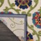 Homeroots 3' X 4' Navy Blue Beige Green Blue And Red Floral Indoor Outdoor Area Rug 546775 - alternate 9