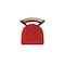 Holland Bar Stool Co Eleanor 30in Swivel Bar Stool with Pewter Finish, Medium Back and Canter Red Seat 880 - alternate 7