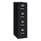Hirsh 15" W 4 Drawer Vertical File Cabinet, Black, Letter 17546 - alternate 1