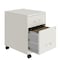 Space Solutions 14.25 in W 2 Drawer Mobile Vertical File Cabinet W/ Accessory Drawer, Pearl White 25709 - alternate 16