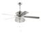 Jonathan Y Crista 52" 3-Light Metal/Wood LED Ceiling Fan, Chrome JYL9600A - alternate 11