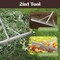 Pure Garden Landscape Rake 36 in Head Aluminum Metal Rake & Protective Gloves for Lawn Care 50-LG1461 - alternate 10