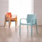 Lagoon Alissa Resin Stackable Dining Armchair, 2PK 7050B9-S1LGA - alternate 6