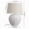 Jonathan Y Alaro 24.5" Farmhouse Coastal Water Hyacinth Basket LED Table Lamp, White JYL6501C - alternate 9