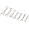 Performance Tool 7 pc. SAE Stubby Wrench Set, Fully Polished, Nickle Plated, Tight Access W30507 - alternate 1