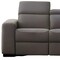Homeroots 89" Brown Reclining Sofa With Black Legs 480912 - alternate 1