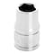 Perform Tool Socket 3/8 In Drive; 10 mm; Metric; 6 Point; Polished Nickel Chrome Plated; Vanadium Alloy Steel W38210 - alternate 1