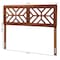 Baxton Studio Kalare Wood Headboard with Geometric Cutout Design, Full 265-14464-ZORO - alternate 7