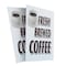 Signmission Fresh Brewed Coffee, Plastic Signs Only 24 Inch x 36 Inch, Corrugated Plastic, 2PK CSB-2436-2PACK-Fresh Brewed Coffee - alternate 1