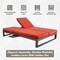 Leisuremod Chelsea 2-in-1 Convertible Sofa & Double Chaise, Aluminum, 660lb Capacity CLBL-82R - alternate 10