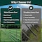 Wrightmaster 1-1/5 in. Dia x 47 in. 9-Gauge Black Heavy-Duty Galvanized Steel Fence U-Post (10-Pack), 10PK ZR-5175P413169 - alternate 7