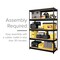 Hirsh Boltless Shelving Unit, 18 in D x 48 in W x 72 in H, 5 Shelves, Steel 17313 - alternate 15