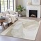 Homeroots 9' X 12' Beige And Taupe Abstract Washable Indoor Outdoor Area Rug 630433 - alternate 7