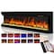 Edendirect 42 in. 3-Sided Freestanding Electric Fireplace Insert in Black with 13-Flame Colors, Remote Control ZR-BL42 - alternate 1