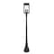 Z-Lite Hartwell 5-Light Outdoor Post Mounted Fixture, 14.25 in W x 108.75 H, Sand Black 5019PHXLR-564P-BK - alternate 8