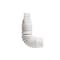 Amerimax Home Products Flexible Downspout Extension Flex-A-Spout 3.75" H X 4" W X 16" L White Vinyl White ADP53129 - alternate 4