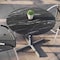Flash Furniture Commercial All-Weather 36" Round Black Faux Marble HPL Tabletop-Silver X Base ST-RD36-BKMAR-T3030S-GG - alternate 10