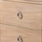 Homeroots 30" Sand Wood and Solid Wood Square Two Drawer Nightstand with USB Port 571348 - alternate 6