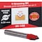 Freud Router Bit, 3/8 in Dia Cutter, 1-3/4 in OAL, 1/4 in Dia Shank, 2-Cutter, Carbide 20-102 - alternate 7