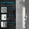 Anzzi Cici Series 39 in, 2-Jetted Shower Tower with Heavy Rain Shower and Body Jets SP-AZ081BN - alternate 8
