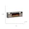 Homeroots 70in Gray Wood Fireplace Entertainment Center With Fireplace 723801 - alternate 4