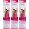 Princeton RealValue Brush Set, White Taklon Bristles, Short Handle Mixed Media Paintbrush, 4-Piece Set, 3PK PR9182 - alternate 1