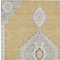 Homeroots 5' X 8' Gold Gray And Ivory Oriental Washable Indoor Outdoor Area Rug 598407 - alternate 9