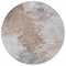 Homeroots 8' Brown Ivory And Gray Round Abstract Washable Indoor Outdoor Area Rug 617409 - alternate 8