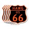 Signmission Hawg Us 66, 12 inch X 12 inch, Aluminum Metal Sign, 5PK SHI-A-5Pack-12-478 - alternate 1