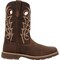 Georgia Boot Core 37 11" Steel Toe Western Pull-On Work Boot, Brown, Size 12 GB00727 - alternate 4