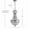 Jonathan Y Regina 10 in. Crystal/Metal Empire LED Pendant, Antique Brass JYL6108A - alternate 15