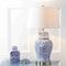 Jonathan Y Ellis 29.5 in. Ceramic LED Table Lamp, Blue/White JYL3008A - alternate 9