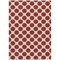 Homeroots 5' X 8' Red And Ivory Polka Dot Washable Indoor Outdoor Area Rug 614936 - alternate 8