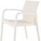 Homeroots Set of Two White Heavy Duty Plastic Outdoor Stacking Dining Chairs, 2PK 565202 - alternate 6