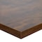Bfm Seating 2in Relic Table Top - Melamine PVC Self-Edge 36x36 - Vintage Walnut 2VW3636 - alternate 2