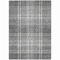 Homeroots 10' X 14' Gray Black And Ivory Plaid Washable Indoor Outdoor Area Rug 596344 - alternate 9
