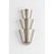 Corbett Lighting Bucharest Wall Sconce in Warm Silver Leaf 508-03-WSL - alternate 7