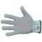 Workhorse Color-Coded Cut-Resistant Hand Protection Gloves, FDA-Compliant, A8, 13 Gauge WH A513-WHT-XSM - alternate 1