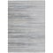 Homeroots 5' X 8' Gray Silver And Blue Striped Washable Indoor Outdoor Area Rug 597248 - alternate 9