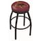 Holland Bar Stool Co 36" Blk Wrinkle Texas State Swivel Bar Stool, Accent Ring L8B2B36TexsSt - alternate 1