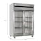 Koolmore 54 in. Two-Glass-Door Reach-In Refrigerator with Top-Mounted Compressor, 49 cu. ft. Stainless-Steel KM-RIR-2D-GD-TM - alternate 12