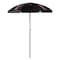 Picnic Time Family Of Brands NCAA Texas Tech Red Raiders Outdoor Canopy Sunshade Beach Umbrella 5.5' - Small Patio Umbrella 822-00-179-574-0 - alternate 1