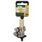 Landscapers Select Hose Mender with Clamps, 1/2 in, Male, Brass, Brass and Silver GB91053L - alternate 3