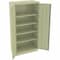 Tennsco 72" High Standard Cabinet (Assembled), 36 x 18 x 72, Putty 7218-CPY - alternate 2