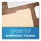 Pendaflex Reinforced Top Tab Manila File Folders, 1/3-Cut Tabs: Right Position, Letter Size, Manila, 100PK R752 1/3-3 - alternate 7