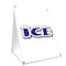 Signmission Ice, 36 Inch x 24 Inch A-frame Yard Sign, Plastic Sign SBC-2436-Ice - alternate 1