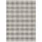 Homeroots 5' X 8' Taupe And Gray Plaid Washable Indoor Outdoor Area Rug 595518 - alternate 7