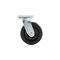 Richelieu Industrial Black Phenolic Casters, Swivel Without Brake, with Plate, Black F26817 - alternate 3