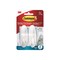 Command Designer Hook, 5/8 in Opening, 3 lb, 2-Hook, Plastic, White Pair 17081B-ES - alternate 8